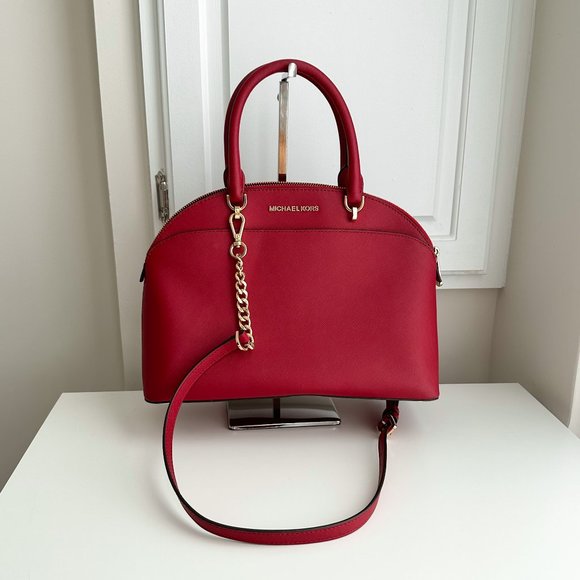 MICHAEL Michael Kors Handbags - Michael Kors Red Satchel Bag
